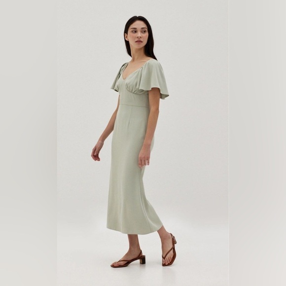 Love Bonito Flutter Sleeve Dress size 4 - Picture 4 of 7